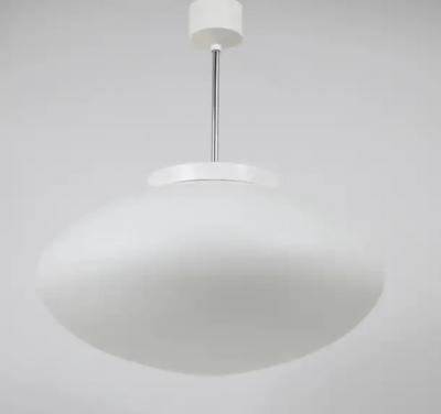 Up to 40 Huge Elliptical Opal Glass Pendant Lights Lisa Johansson Pape Style