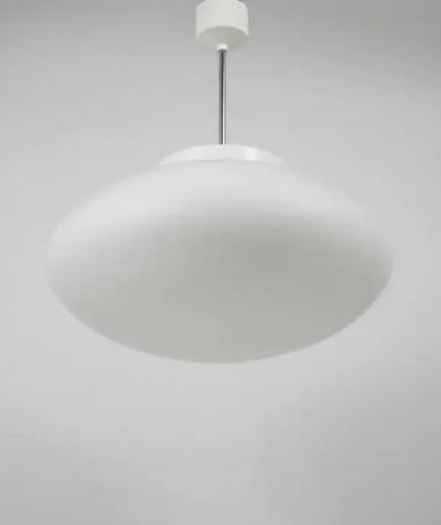 Up to 40 Huge Elliptical Opal Glass Pendant Lights Lisa Johansson Pape Style