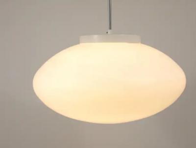 Up to 40 Huge Elliptical Opal Glass Pendant Lights Lisa Johansson Pape Style