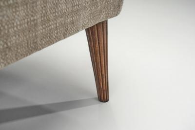 Upholstered Armchair with Manchettes Europe Mid 20th Century