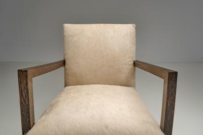 Upholstered Art Deco Armchair Europe ca 1930s