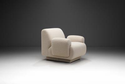 Upholstered Chair by Eberhard Gei ler Germany 1974