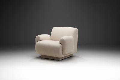 Upholstered Chair by Eberhard Gei ler Germany 1974