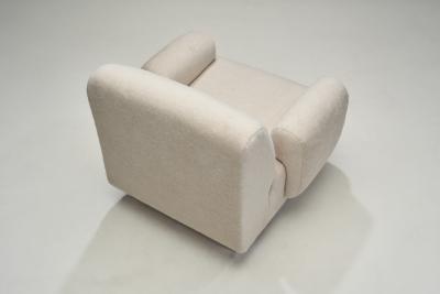 Upholstered Chair by Eberhard Gei ler Germany 1974