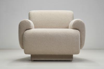 Upholstered Chair by Eberhard Gei ler Germany 1974