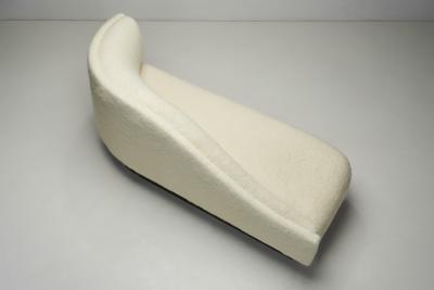 Upholstered Curved Back Daybed France Late 20th Century