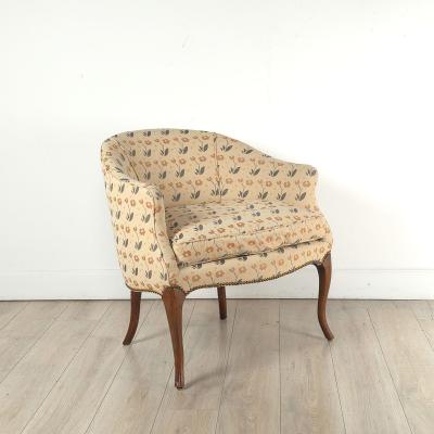 Upholstered Desk Chair England circa 1900