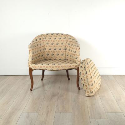 Upholstered Desk Chair England circa 1900