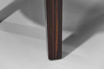 Upholstered Easy Chair with Calamander Wood Europe 20th Century