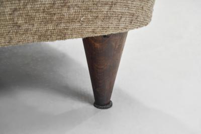 Upholstered Italian Mid Century Armchair Italy 20th Century