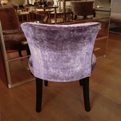 Upright upholstered seat
