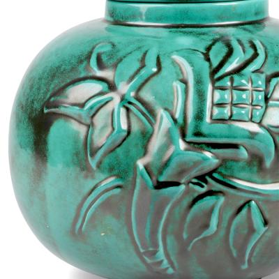 Upsala Ekeby Art Deco Lidded Urn by Upsala Ekeby
