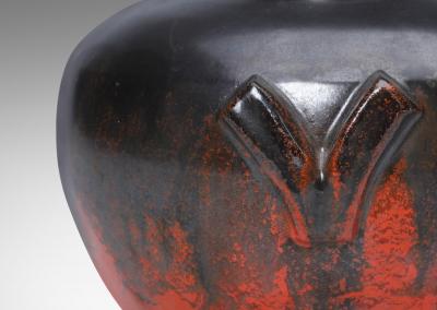 Upsala Ekeby Art Deco Vase by Harald stergren for Upsala Ekeby