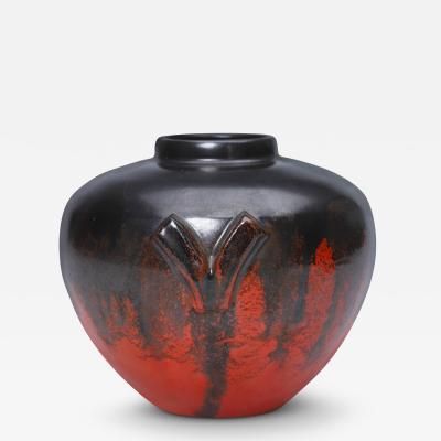 Upsala Ekeby Art Deco Vase by Harald stergren for Upsala Ekeby