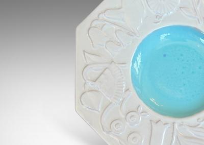 Upsala Ekeby Centerpiece Bowl by Anna Lisa Thomson for Upsala Ekeby