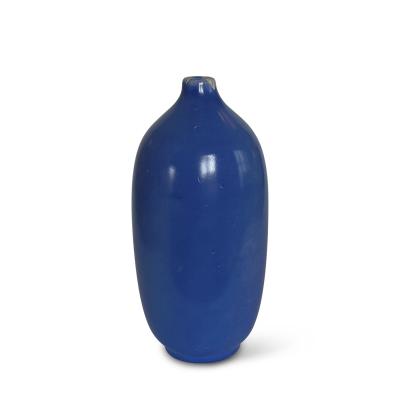 Upsala Ekeby Collection of Speckled French Blue Vases by Anna Lisa Thomson for Ekeby