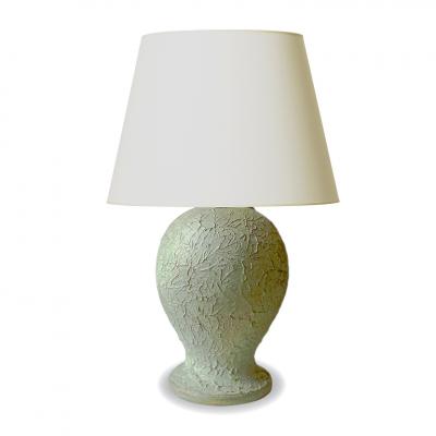 Upsala Ekeby Duo of Textured Table Lamps by Upsala Ekeby