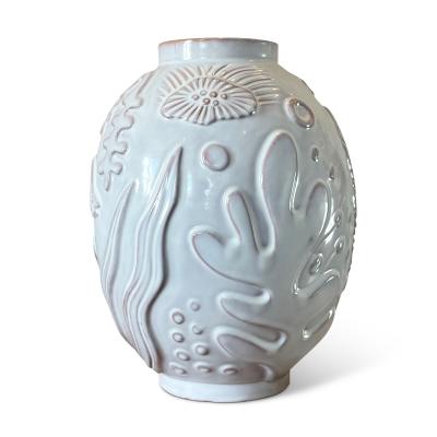 Upsala Ekeby Large Vase from the Under the Surface Series by Anna Lisa Thomson for Ekeby