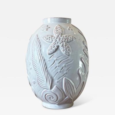 Upsala Ekeby Large Vase from the Under the Surface Series by Anna Lisa Thomson for Ekeby