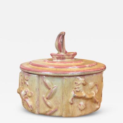 Upsala Ekeby Lidded Bowl by Upsala Ekeby