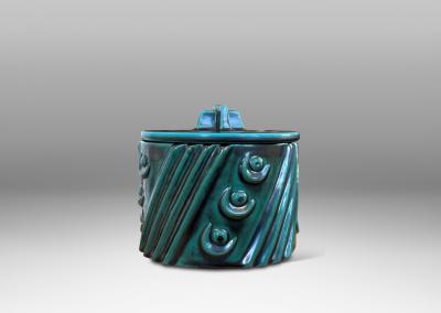 Upsala Ekeby Lidded Jar by Einar Luterkort for Ekeby