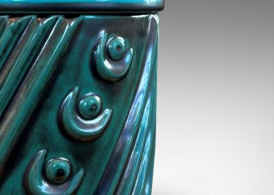 Upsala Ekeby Lidded Jar by Einar Luterkort for Ekeby