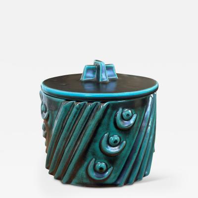 Upsala Ekeby Lidded Jar by Einar Luterkort for Ekeby
