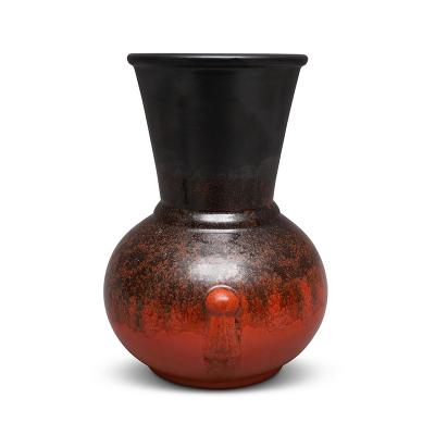 Upsala Ekeby Pair of Art Deco Vases by Harald stergren for Upsala Ekeby