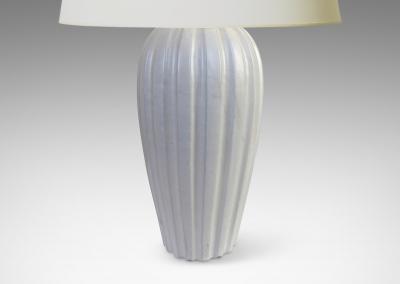 Upsala Ekeby Pair of Table Lamps by Vicke Lindstrand for Upsala Ekeby
