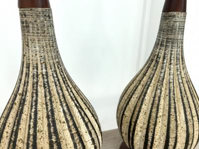 Upsala Ekeby Pair of Upsala Ekeby Table Lamps