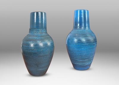 Upsala Ekeby Pair of Vases by Ingrid Atterberg for Ekeby