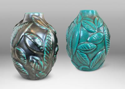 Upsala Ekeby Pair of Vases by Upsala Ekeby