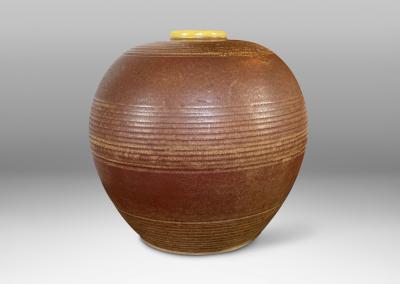 Upsala Ekeby Swedish Modern Trio of Vases by Upsala Ekeby