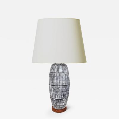 Upsala Ekeby Table Lamp by Upsala Ekeby