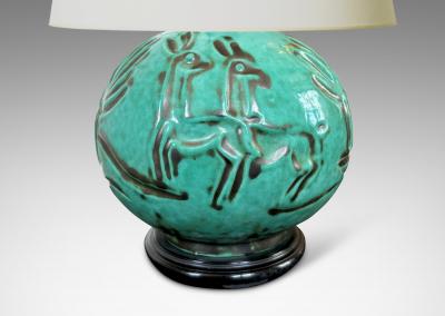 Upsala Ekeby Table lamp Attributed to Upsala Ekeby