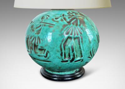 Upsala Ekeby Table lamp Attributed to Upsala Ekeby