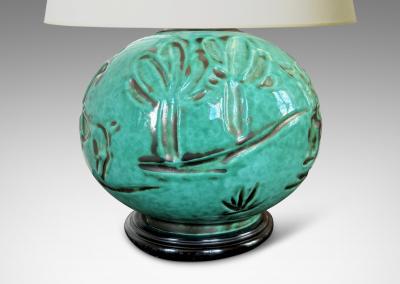 Upsala Ekeby Table lamp Attributed to Upsala Ekeby