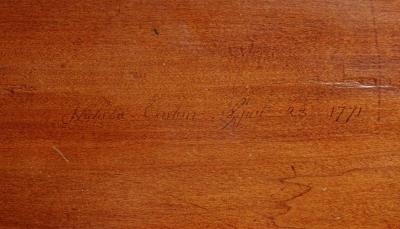 VERY RARE AND IMPORTANT QUEEN ANNE LOWBOY