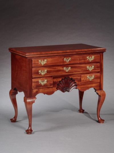 VERY RARE AND IMPORTANT QUEEN ANNE LOWBOY