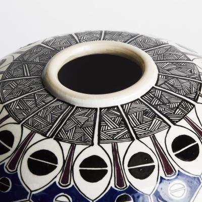 VICTOR FOTSO NYIE VASE MASCHERA