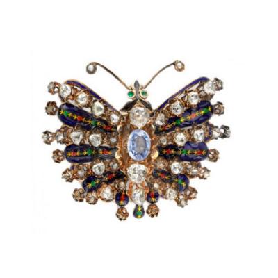 VICTORIAN BUTTERFLY BROOCH