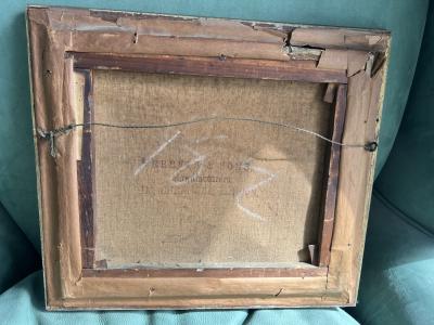 VICTORIAN STILL LIFE OF BIRDS NEST MEADOW FLOWERS AND PEACOCK BUTTERFLY