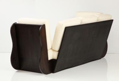 VINCENT CORBIERES WOODEN SOFA BY VINCENT CORBIERES