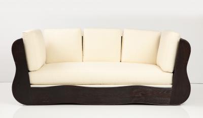 VINCENT CORBIERES WOODEN SOFA BY VINCENT CORBIERES