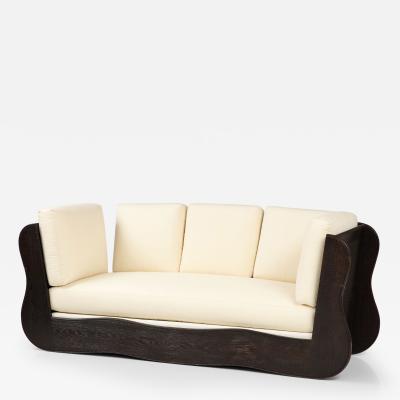 VINCENT CORBIERES WOODEN SOFA BY VINCENT CORBIERES