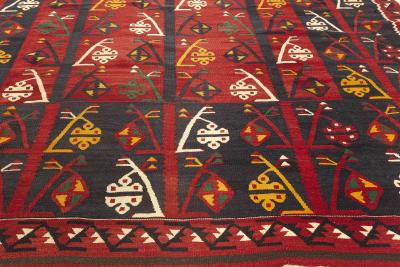 VINTAGE AFGHANISTAN KILIM RUG