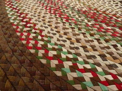 VINTAGE AMERICAN BRAID RUG