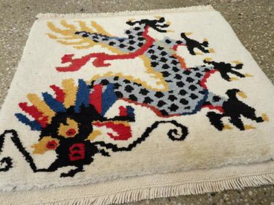 VINTAGE CHINESE ART DECO RUG