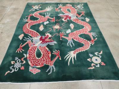 VINTAGE CHINESE DECO CARPET