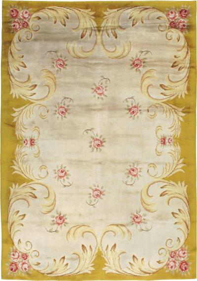 VINTAGE EUROPEAN SAVONNERIE CARPET